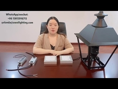 ヴィラランプ屋外LEDガーデンライト、5年保証ドライバーとモジュールLED