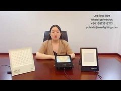 50W 100W 200W 黒色ハウジング LED投光器 超薄型投光器