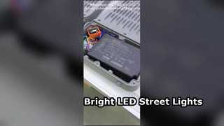 50W LED 街路灯 4000K 防水 IP65、5 年保証付き。