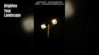 50W LEDガーデンライトが風景を明るくします