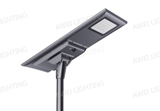 50W 太陽光LEDストリートライト 防水 IP66 230LM/W 高効率の太陽光パネルで 道路で使用されます