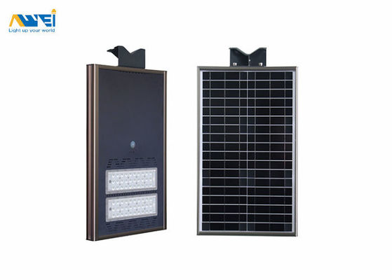 IP67 オールインワン 太陽光LEDストリートライト 30W リチウム電池 12V 15AH AW-SOST005 ストリートライト