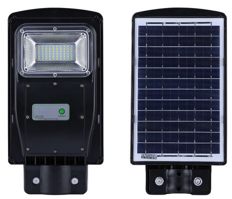 オールインワン 太陽光 LED ストリートライト ABS ハウジング 6000K 40W ロードライト 5 年間の保証 公園と住宅用地域